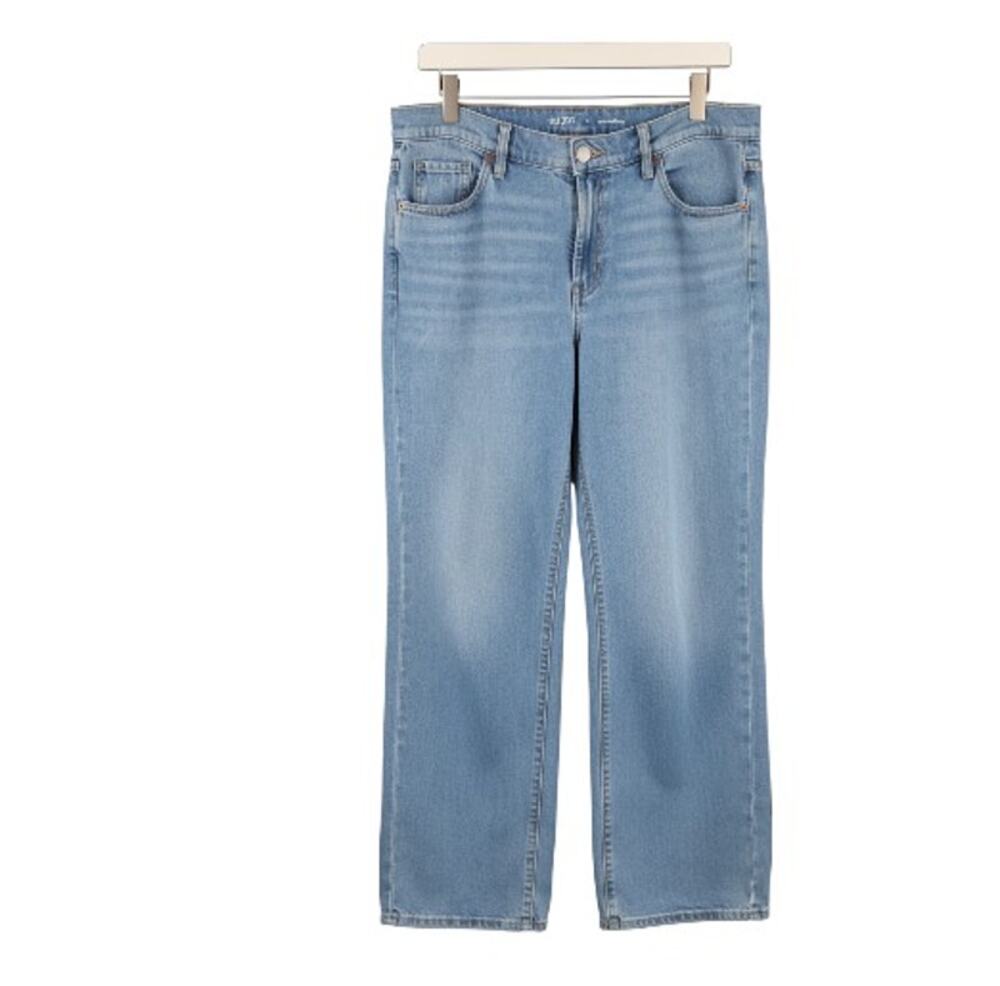 Old Navy Baggy Wide Leg Jean Light Wash Size 12